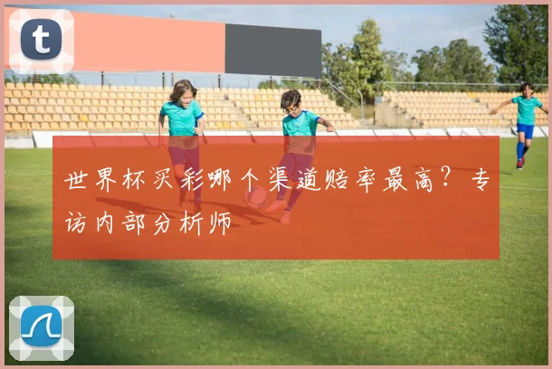 世界杯买彩哪个渠道赔率最高？专访内部分析师